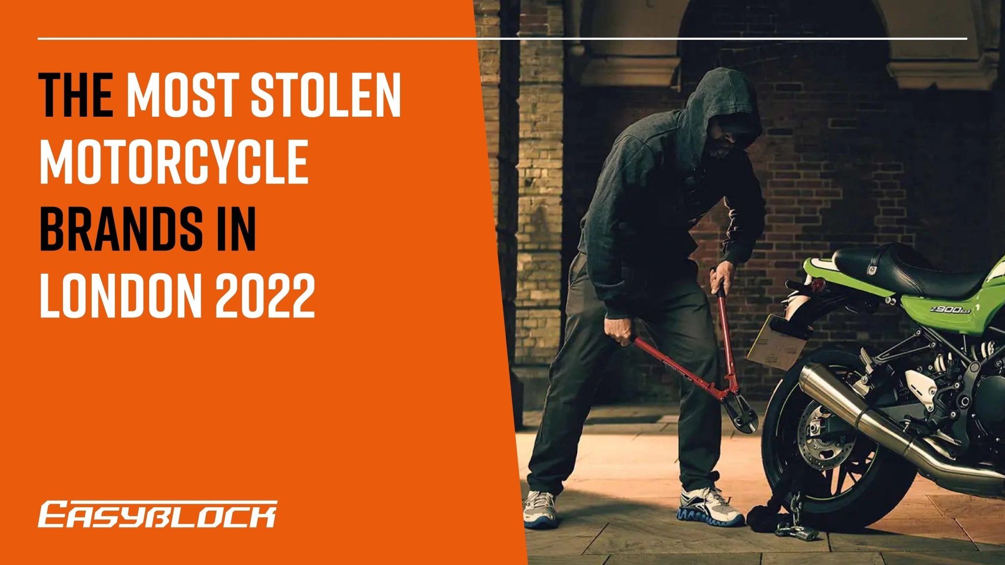 The Most Stolen Motorcycle Brands in London (2022)