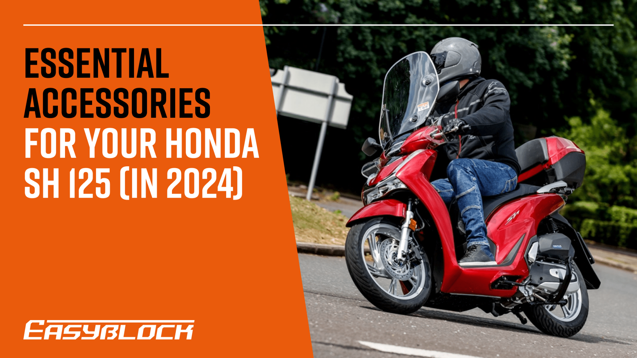 Essential Accessories for Your Honda SH 125 (Updated for 2024)