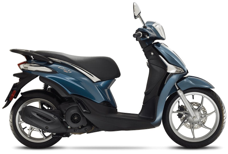 Piaggio Liberty 125 - Blue - Side - 2022