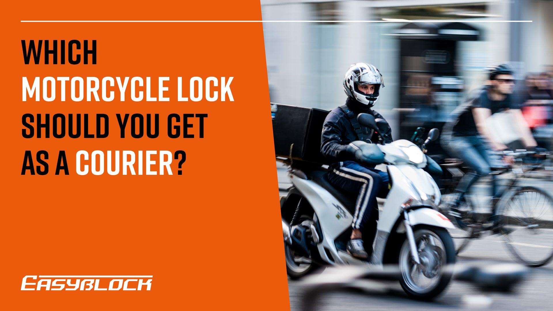 Which Motorcycle Lock Should You Get as a Courier?